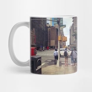 Tourists, Manhattan, New York City Mug
